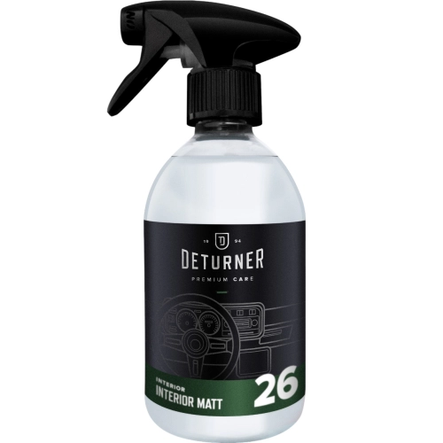 DETURNER INTERIOR MATT 500ml matowy dressing do plastików wewnętrznych